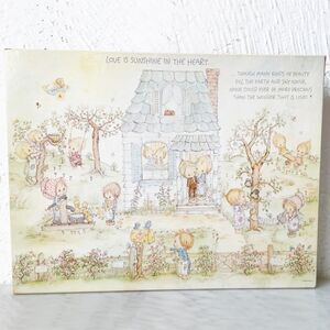 Vintage 1975 Betsey Clark Love is Sunshine in the Heart 500 Pc Springbok Puzzle